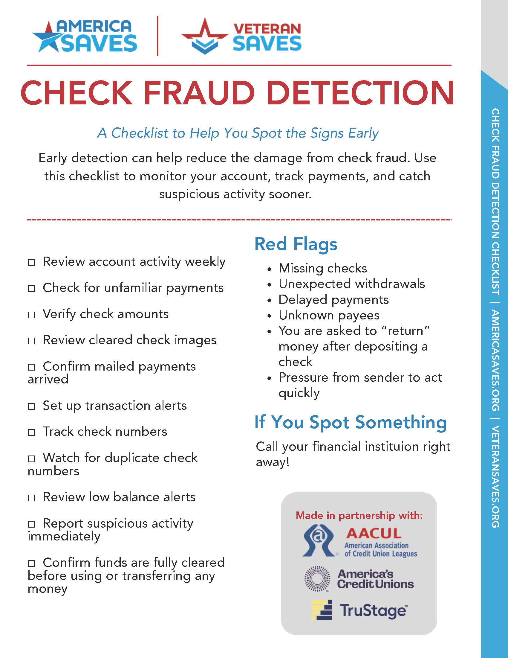5 Types of Check Fraud Infographic