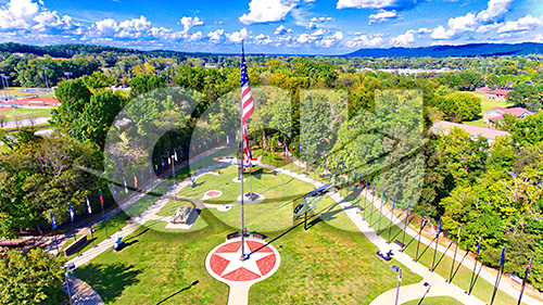 Veteran's Memorial Park Aerial by Christopher Beason